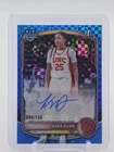 KARA DUNN 2025-26 BOWMAN CHROME U 1ST BLUE X-FRACTOR AUTO /150 #CPA-KD Q2550