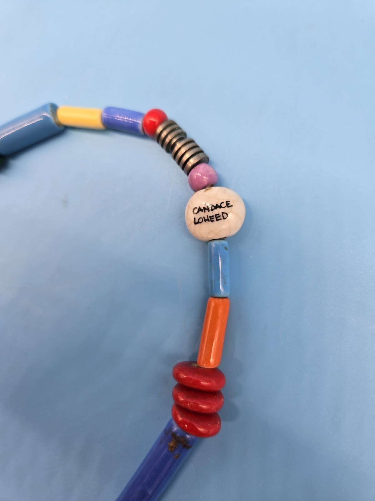 Ruby Z Candace Loheed Ceramic Clownfish Necklace … - image 4