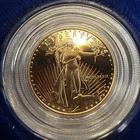 1989 P Gold $5 American Eagle Proof Coin 1/10 Oz Gold Bullion. OGP & COA #22