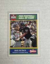 1990 Swell Pro Football Hall of Fame Dick Butkus #148 Chicago Bears