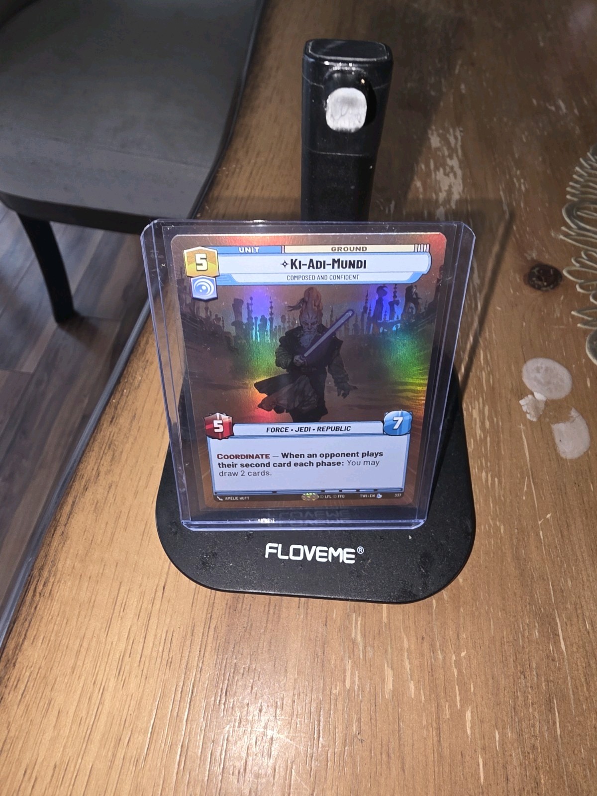 Star Wars Unlimited Twilight of the Republic Ki-Adi-Mundi Hyper Foil Legendary