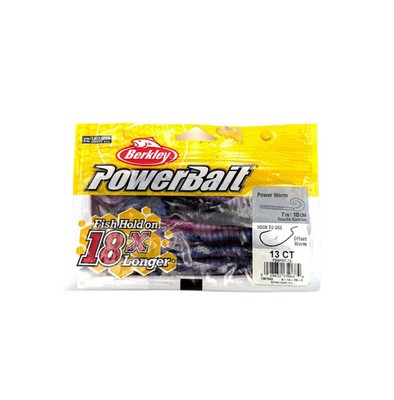 Berkley Power Worm Bait - 7  13pk