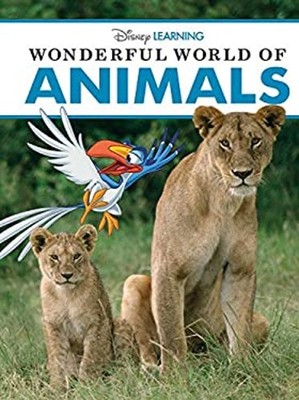 Disney Learning Wonderful World of Animals Hardcover Disney Book