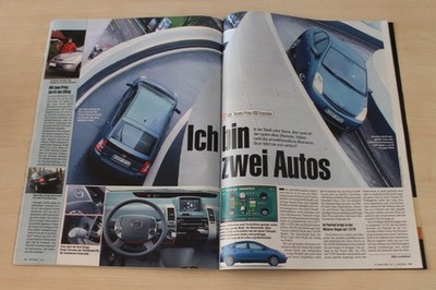 Auto Bild 07/2004 Toyota Prius HSD Executive mit 78PS im TEST auf 4 Seiten