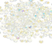 FüR SS16 1600 Stk. Runde Flachsteine 3,8-4,0 Mm Klare AB Glaskristalle