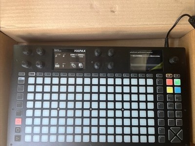 Squarp Hapax Polychronic Performance Sequencer Demo Black Colored