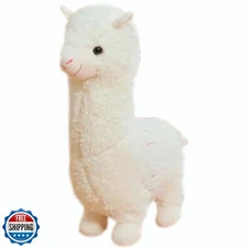 YUKOUQIAN Llama Stuffed Animal Cute Alpaca Plush Toy 17.7 inch for Girls Boys