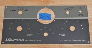 ドレーク　MN-2000 マッチングネットワーク　アンテナカツプラー Drake MN 2000 | eBay