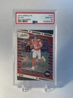 2024 Panini Absolute - Rookies Bo Nix #112 Red Squares /499 (RC) PSA 10