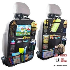 Backseat Car Organizer - Premium Car Organizer with 10" Table Holder, 9 2 PACK