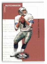 2002 Fleer Box Score #158 Chad Hutchinson Rookie Dallas Cowboys RC