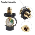 Propantank Adapter Propan Messger?t Adapter einfach zu bedienen flexible Einsat