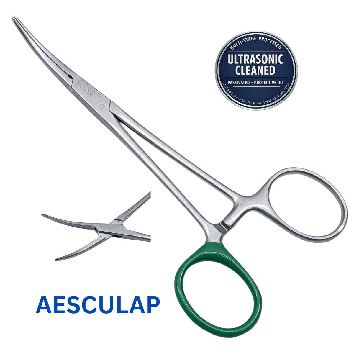 Pinza Chirurgica Aesculap 140mm – Nuova, Sterile, Per Uso Professionale
