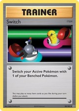 Switch EVO 88/108 U XY - Evolutions Pokemon Card LP