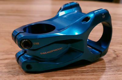 プラグ済み　ストーム　ハイパーロック　15ポンド Nukeproof Horizon Stem 50mm Blue Minty Condition MTB Enduro XC