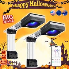 2PCS PopBloom RL90 Marine Led Aquarium Light 36" Reef Coral Saltwater Fish Tank