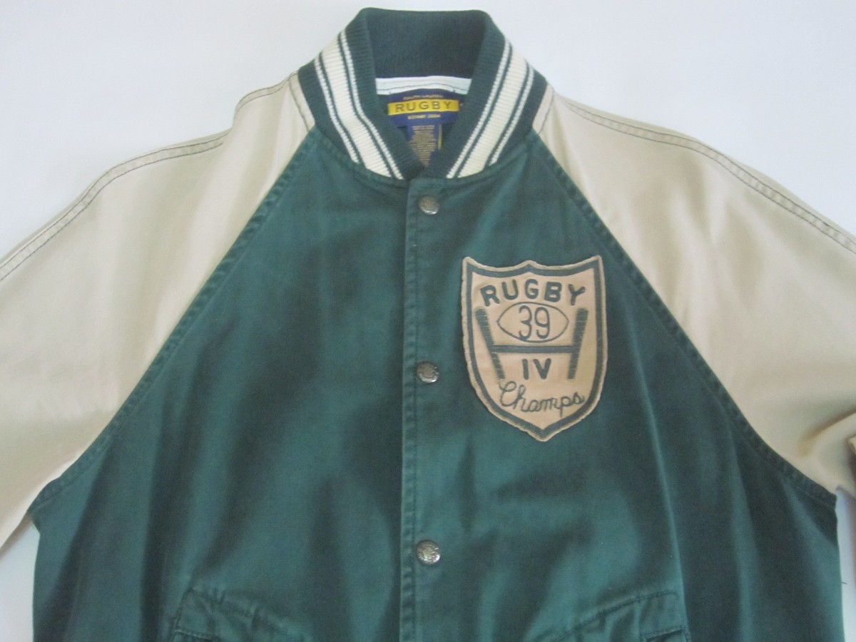 廃盤 Ralph Lauren rugby スタジアムジャンパー　ビンテージ Vintage Rugby Ralph Lauren 