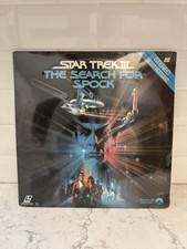 Star Trek III The Search For Spock. Stereo Laser Videodisc. SEALED 1984 READ