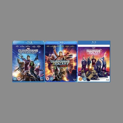 Guardians of the Galaxy: Vol. 1-2-3 Movie Collection (Blu-ray, 3