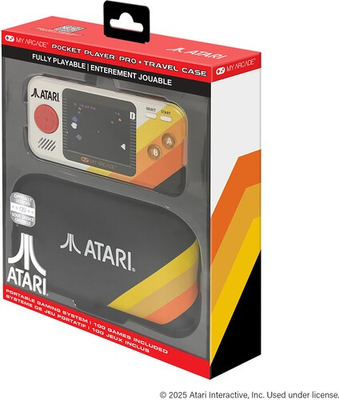 #ad #ad My Arcade DGUNL 7146 Atari Pocket Player Pro Portable Handheld Gaming System W $59.99