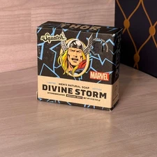 DR. SQUATCH Men's All-Natural Bar Soap - Divine Storm - 5oz - Limited Edition