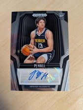 2024-25 Panini Prizm Black PJ Hall RC Auto #RS-PJH Nuggets Rookie
