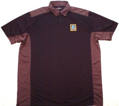 ALDI Grocery Store Employee Uniform Polo Shirt Men's Large