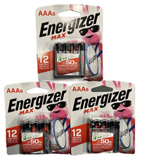 ENERGIZER MAX AAA BATTERIES 24 COUNT EXP 12/2035