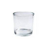 Teelichthalter, Dekoglas Heavy Zylindrisch Rund H 14Cm D. 14Cm Glas Jodeco Wa