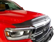 AeroSkin II Matte Black Hood Protector Bug Shield Deflector for 2019-25 Ram 1500