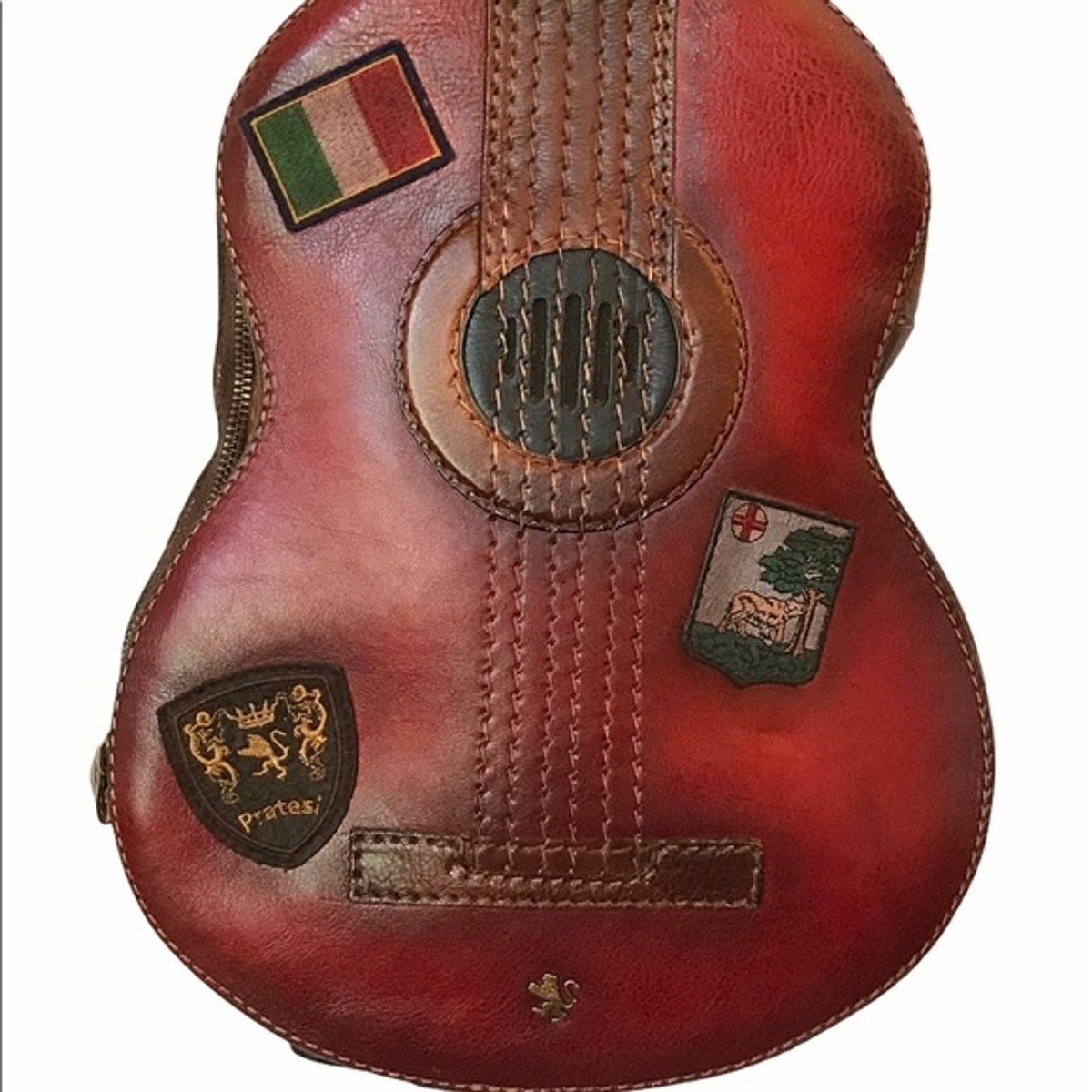 Guitar Backpack Italian Leather | eBay