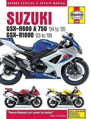 Suzuki GSX-R600&750 by Haynes Publishing (Paperback, 2016)