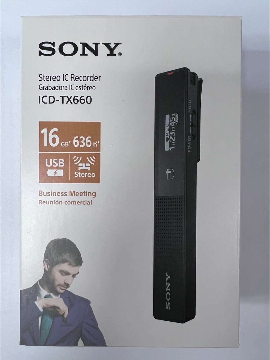 Sony ICD-TX660 Digital Voice Recorder US*4 | eBay Sony ICD-TX660 Digital Voice Recorder US*4 | eBay