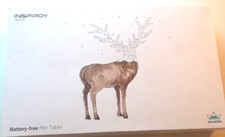 Huion H640P Graphics drawing Tablet Battery Stylus w/Pen FOR PARTS ONLY