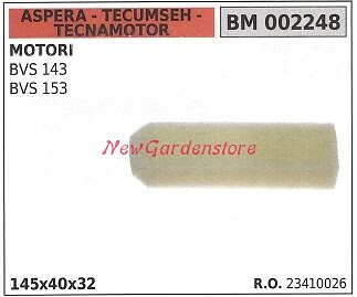 Filtro aria ASPERA motore rasaerba tosaerba tagliaerba BVS 143 153 002248