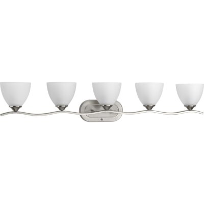 Progress Lighting P300099-009 Laird Bath & Vanity, Nickel, 8.00x41.63x41.63