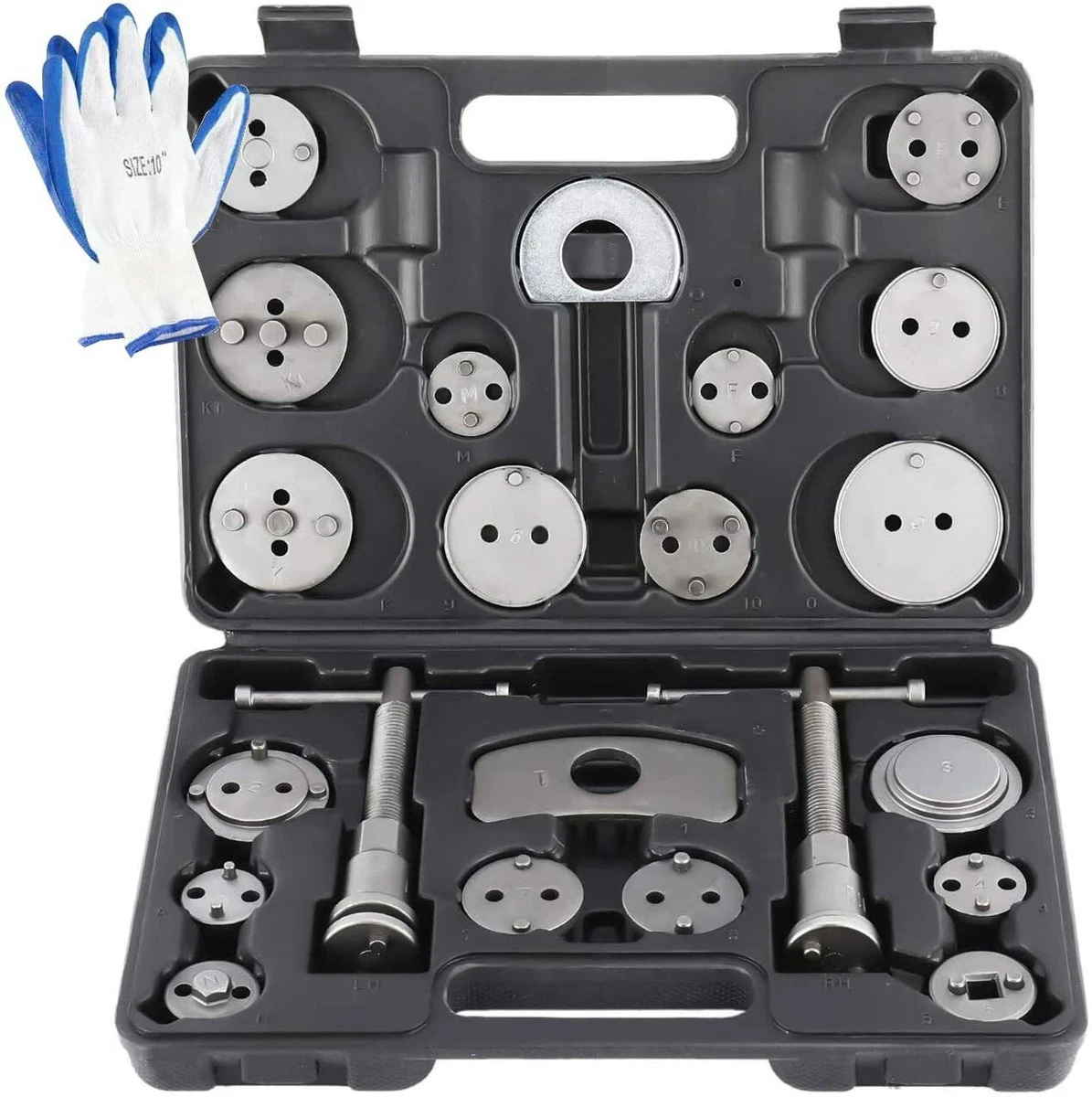 Disc Brake Pad And Caliper Service Tool Kit, 11Piece, 46 OFF