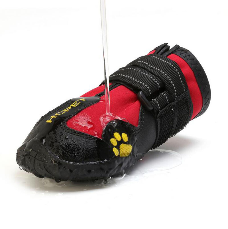 M5XL large dogs Pet Dog Rain Shoes WaterProof Boots Socks Rubber Non