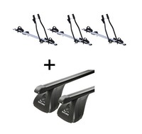 3X FahrradträGer Sagittar+DachträGer Vdp Stahl FüR FüR Kia Ceed Ii 3-5TüR Ab 12