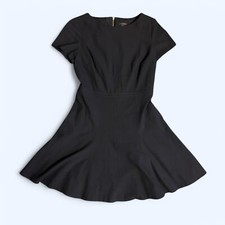 Ann Taylor Black/Navy Mini Dress size 2 