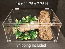 Reptile Enclosure, Terrariums, Tarantula Enclosure, Geckos, Snakes, Terrestrial