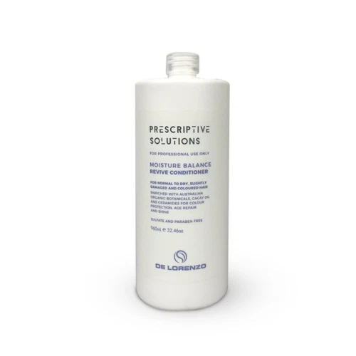 De Lorenzo Moisture Balance Shampoo & Revive Conditioner 960ML + 2 free pumps - Image 3 of 4