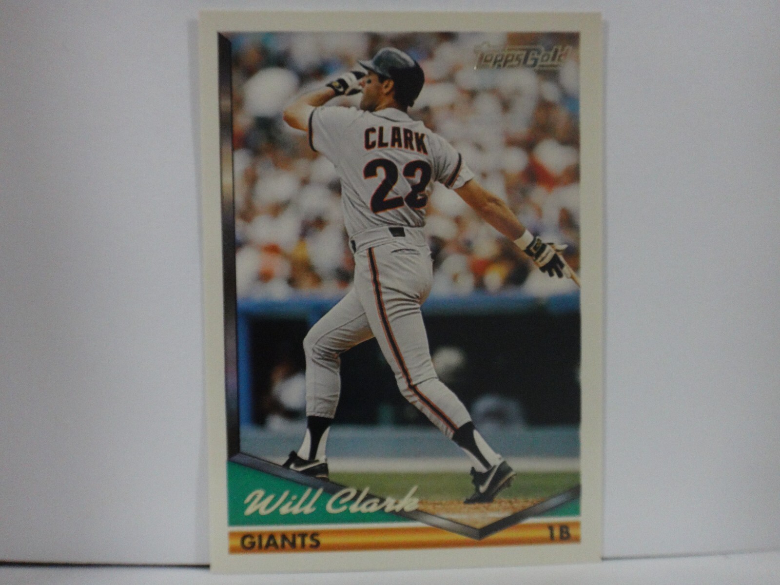 1994 Topps Gold Will Clark #240