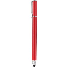 For iPhone XS XR 11 12 13 iPAD SE RED STYLUS TOUCH SCREEN ALUMINUM PEN FIBER TIP