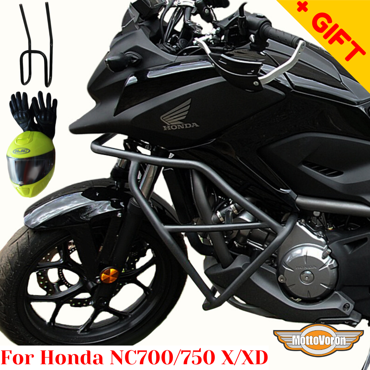 For Honda NC750X engine guard NC700X crash bars NC750XD NC750S DCT