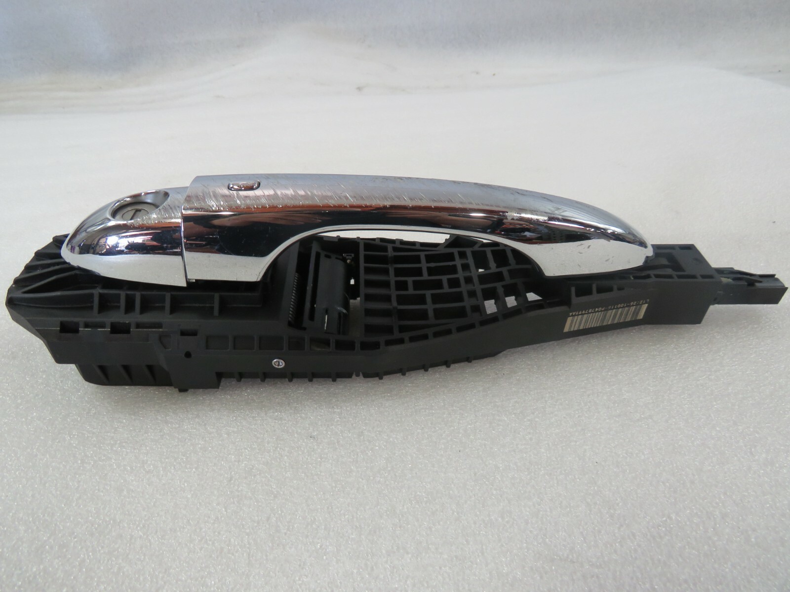 Maserati Levante, LH, Left, Front Door Mechanism w/ Chrome Handle, Used 