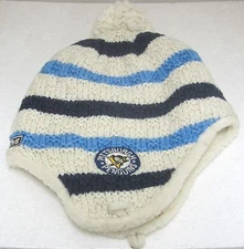 NHL Pittsburgh Penguins Multi-Color One Size Fits All Knit Hat With Flaps By CCM