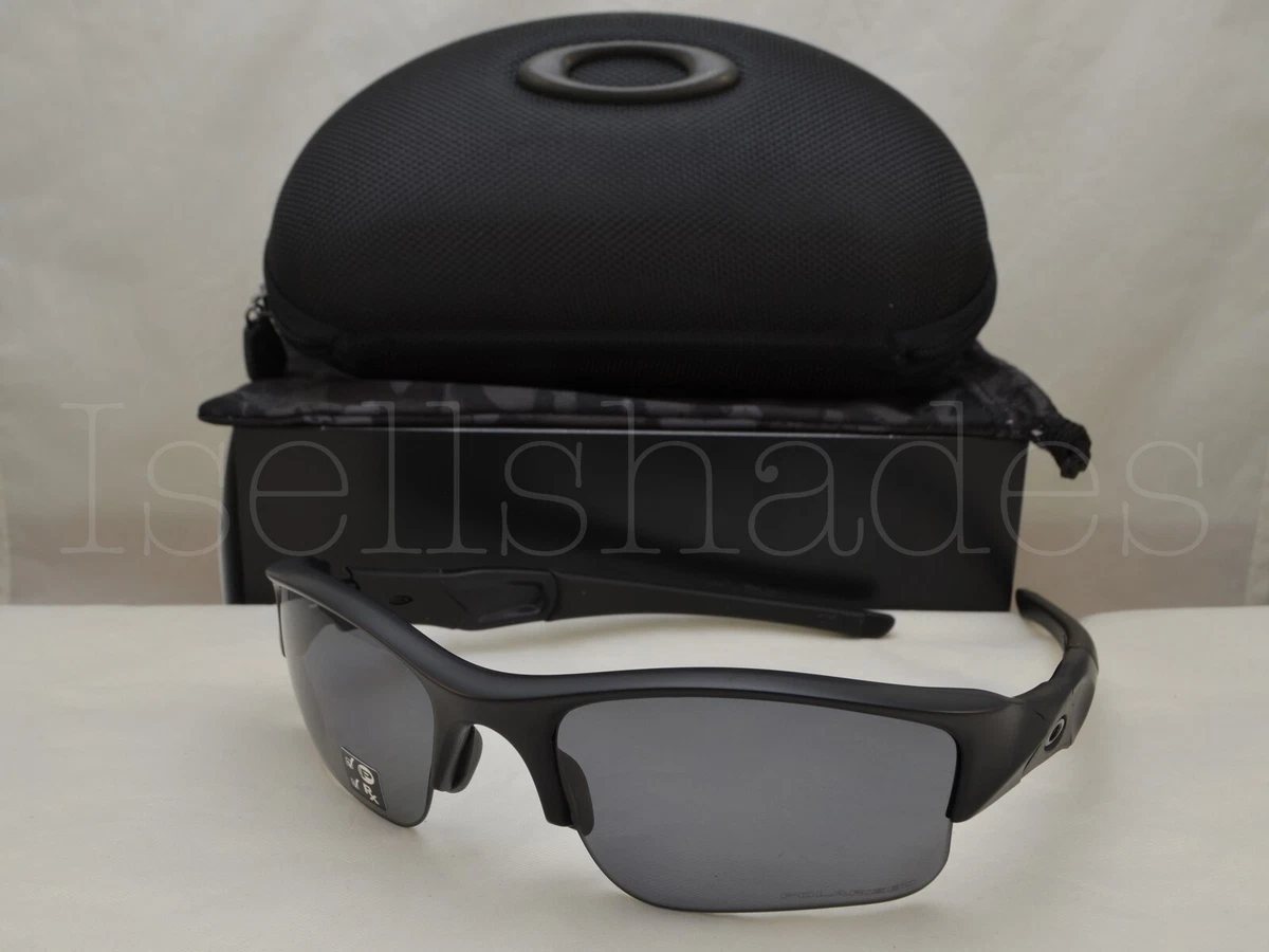 Official Oakley Standard Issue Standard Issue Flak Jacket® Grey Polarized  Lenses, Matte Black Frame Sunglasses | Oakley Standard Issue