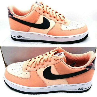 Nike Mens Air Force 1 Athletic Shoes Pink CU6649-100 Lace Up Low Top 13 M New | eBay