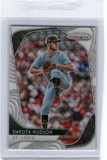 DAKOTA HUDSON 2020 PRIZM WHITE WAVE PRIZM CARDINALS K3